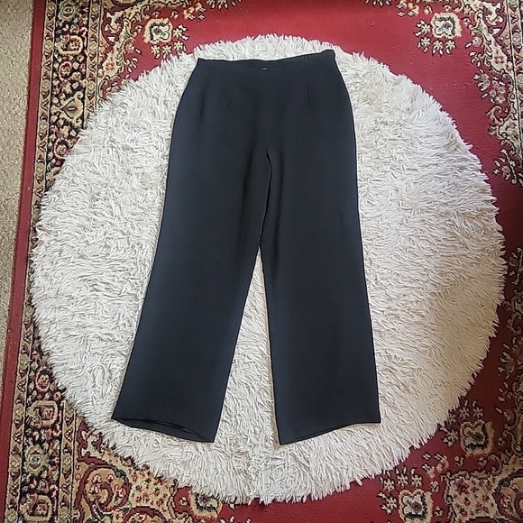 Cynthia Howie Maggy Boutique Black Dress Pants Slacks Trousers - 12 - Picture 1 of 7